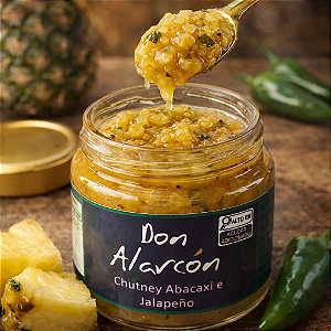 CHUTNEY DE ABACAXI COM PIMENTAS ESPECIAIS