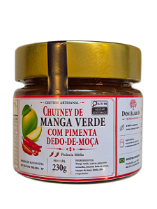 CHUTNEY DE MANGA COM PIMENTAS ESPECIAIS