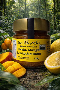 GELEIA DE UVAIA COM MANGA e LIMÃO SICILIANO