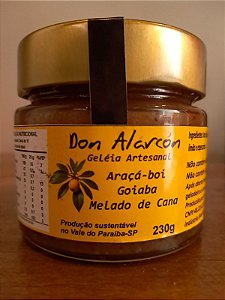 GELEIA DE ARAÇÁ-BOI, GOIABA E MELADO DE CANA