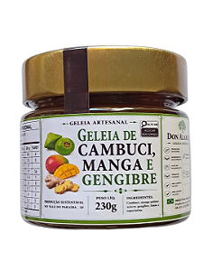 GELEIA DE CAMBUCI, MANGA e GENGIBRE
