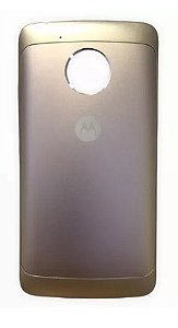 Tampa Moto G5 normal dourada