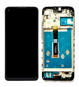 Combo Display tela frontal Moto G9 Power com aro