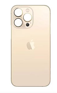 Tampa iPhone 13 Pro Max dourada