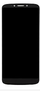 Combo Display tela frontal Moto E5 Plus preto