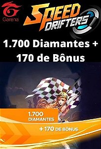 RECARGA GARENA FREE FIRE 1.060 DIAMANTES + 212 BÔNUS