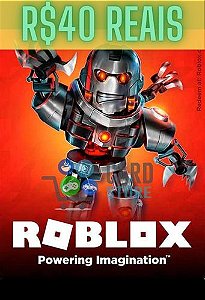 Cartão Presente Roblox - R$40 Reais Código Digital