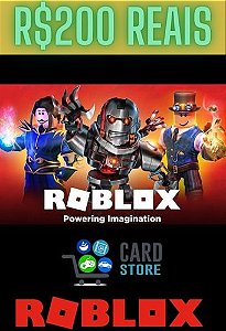 Cartão Roblox R$ 25 Reais - GCM Games - Gift Card PSN, Xbox