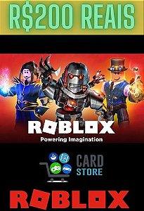 Cartão Presente Roblox - R$25 Reais Código Digital - Cardstore