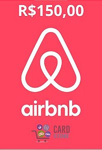 Gift Card Airbnb Digital Cartão Presente R$ 150 Reais