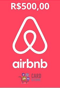 Gift Card Airbnb Digital Cartão Presente R$ 500 Reais