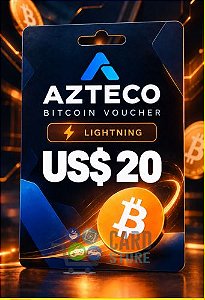 Gift Card Azteco Lightning US$20