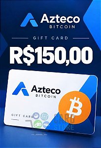 Gift Card Azteco Bitcoin R$150