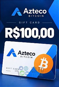 Gift Card Azteco Bitcoin R$100