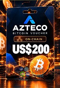 Gift Card Azteco On-Chain US$200