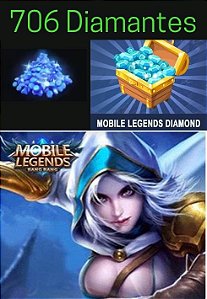 Diamantes Mobile Legends - 706 Diamond