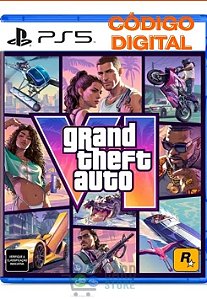 Jogo Grand Theft Auto VI Edição Standard Gta 6 Para Playstation 5