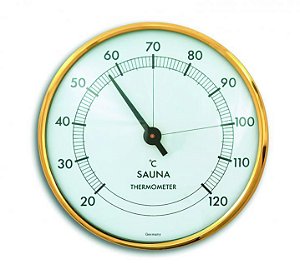 Termômetro tipo Aneróide para Sauna Incoterm 7505.18.0.00