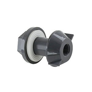 Flange Cânovas PP Cinza de 1/2 Bebedouro Industrial