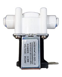 Válvula Solenoide Conector Rapido 1/4 X 1/4 24 Volts