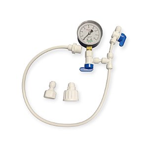 Manometro para teste de Pressão Agua Completo com Acessorios