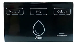 Display IBBL Touch Preto Para Purificador New E-due