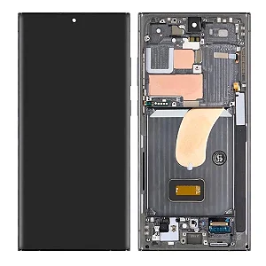 Frontal Tela LCD Samsung S23 Ultra Preto (VIVID)