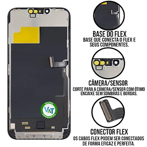 Display LCD iPhone 13 Pro Max Preto