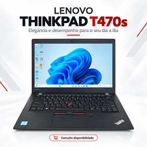 Notebook Lenovo ThinkPad T470s I7 Seminovo