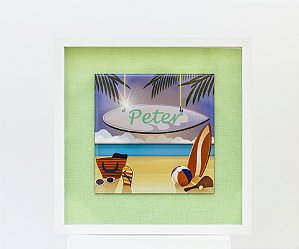 Porta de Maternidade (Tema Surf)