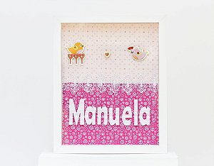 Porta de Maternidade Scrapbook (Temas variados - Meninas)