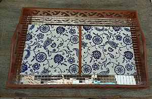 Bandeja Miriam (com azulejo)