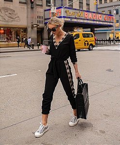 Bazar | NYC COLLECTION | CONJUNTO THE PLAZA - COR: PRETO - Código: KM141061