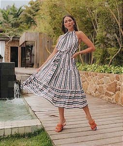 Bazar |  RIVIERA FRANCESA / VESTIDO MÔNACO MIDI |  Código: KM141330
