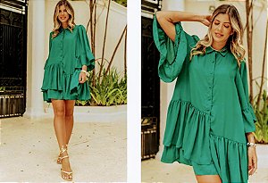 Bazar | Ave Rara - VESTIDO Harmony Dreams Verde - OPVC 1016