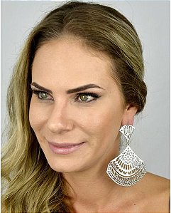 Maxi Brinco Prateado Milena