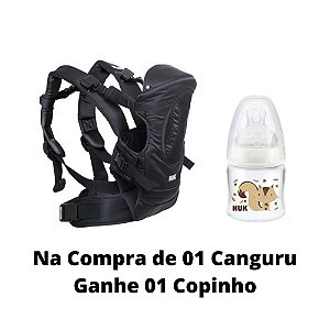 Canguru Supreme Comfort 4 em 1 Preto - NUK