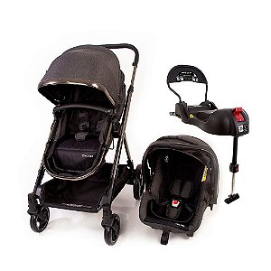 Carrinho Travel System Discover TRIO Black Chrome - Safety 1st