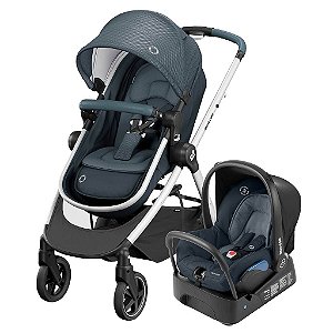 Carrinho de Bebê Travel System Anna 2 Graphite - Maxi-Cosi