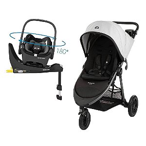 Carrinho Travel System Gia XP TS TRIO ISOFIX 360 Midnight Moon - Maxi-Cosi