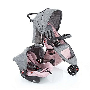 Travel System Jetty DUO Rosa Mescla - Cosco