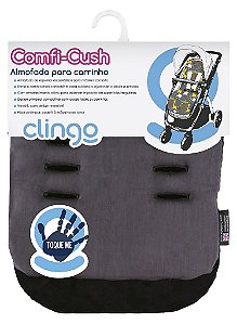 Colchão para Carrinho Comfi Cush Dove (Cinza/Prata) - Clingo