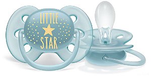 Chupeta Ultra Soft Unitária Little Star - Philips Avent