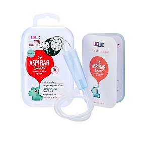 Aspirador Nasal Aspirar Baby com Estojo LikLuc