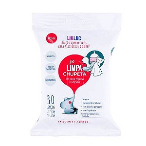 Limpa Chupeta Lenços Higienizadores - LikLuc