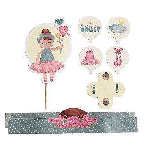 Kit Mesversário Lai Ballet Metoo - Go Happy