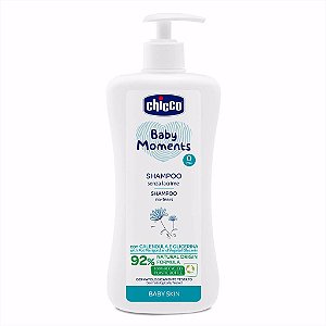 Shampoo 500ml Pele Delicada Baby Moments Chicco