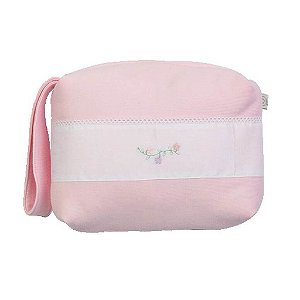 Necessarie com porta lenço umedecido Clássico Flores D´Bella for Baby