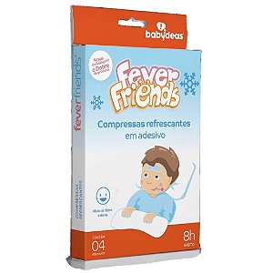 Compressas Antitérmicas em Gel Fever Friends 4 Und INR