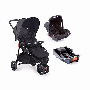 Travel System Delta Trio Pro Voyage - Preto